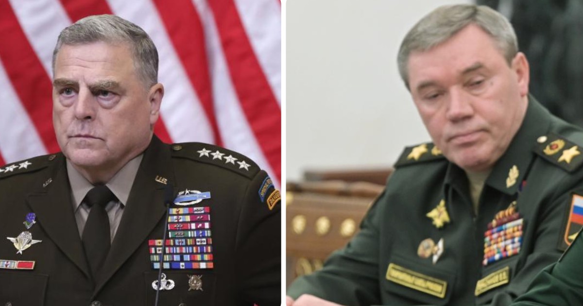 Ukraine, direct – “dirty bomb”, the leaders of the armed forces of Russia and the United States in a conversation: “open lines of communication”