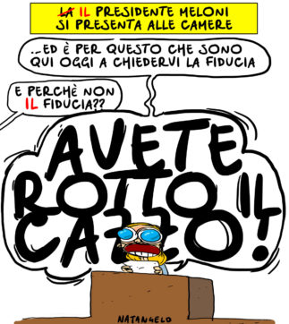 Copertina di La vignetta di Natangelo