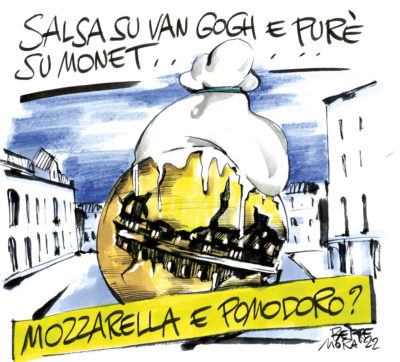 Copertina di La vignetta di Mora