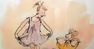 Copertina di La gioiosa arte di Quentin Blake nel dipingere sogni, bambini e ospedali