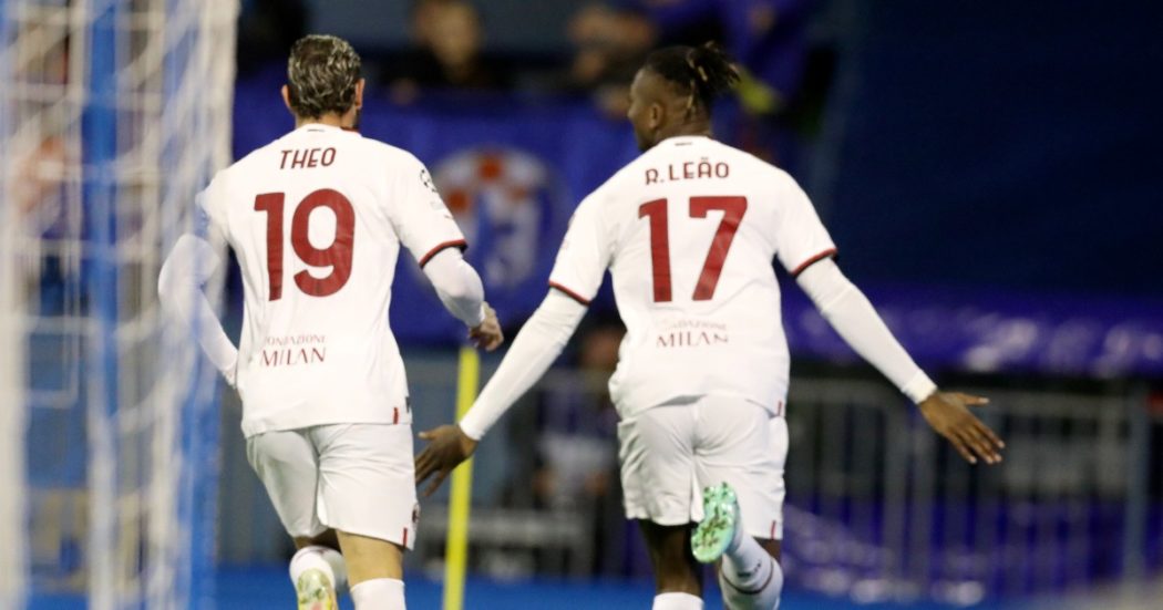 Il Milan ‘vede’ gli ottavi di Champions: 4-0 alla Dinamo Zagaria. Col Salisburgo basta un pari