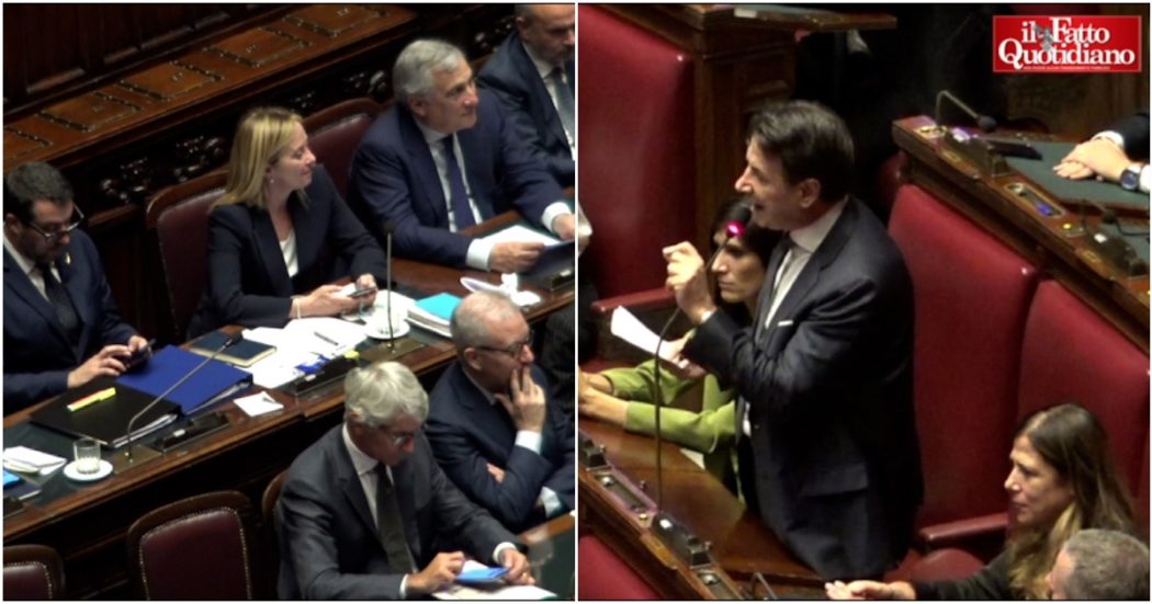 Conte a Meloni: “Denunciate i ‘furbetti del Reddito’ e non dite che il 90% delle truffe è per corruzione, appalti e pubblica amministrazione”