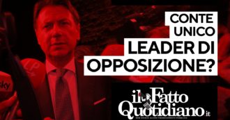 Copertina di Conte unico leader di opposizione? Segui la diretta con Peter Gomez