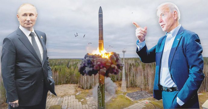 Copertina di Ucraina: Putin e Biden, braccio di ferro atomico