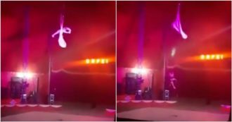 Copertina di Terlizzi, paura al circo Greca Orfei: una trapezzista è caduta nel vuoto durante lo spettacolo fratturandosi il cranio (video)