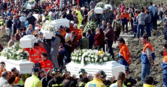 Copertina di San Giuliano di Puglia, vent’anni fa i 27 bambini uccisi a scuola: domani potrebbe riaccadere