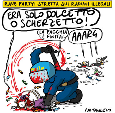 Copertina di La vignetta di Natangelo