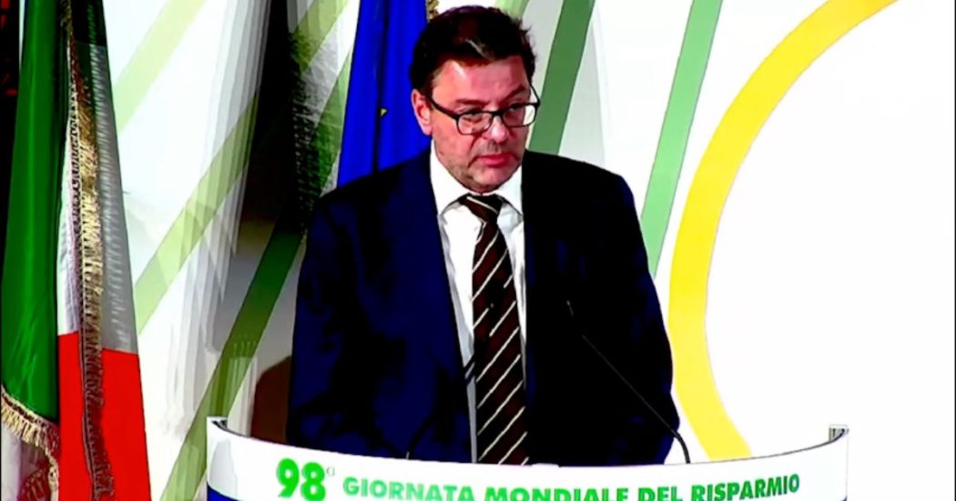 Giorgetti: “Governo orientato a confermare l’impegno a ridurre il deficit della pubblica amministrazione e il debito”