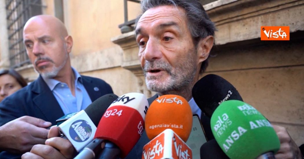 Lombardia, Fontana: “Moratti? Ha fatto una scelta diversa, si sta spostando verso il centrosinistra”