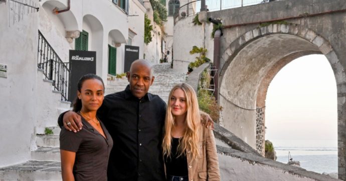 Denzel Washington gira film ad Amalfi: due arresti sul set
