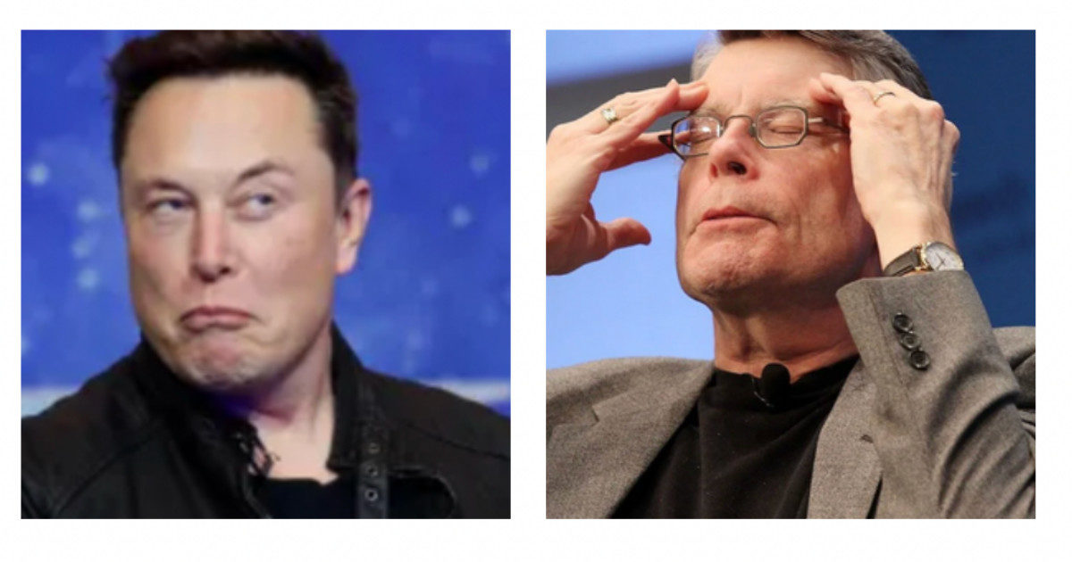 Twitter, Elon Musk introduce la ‘spunta blu’ a pagamento e Stephen King si infuria: “Fanc**o, me ne vado”. Ecco il botta e risposta