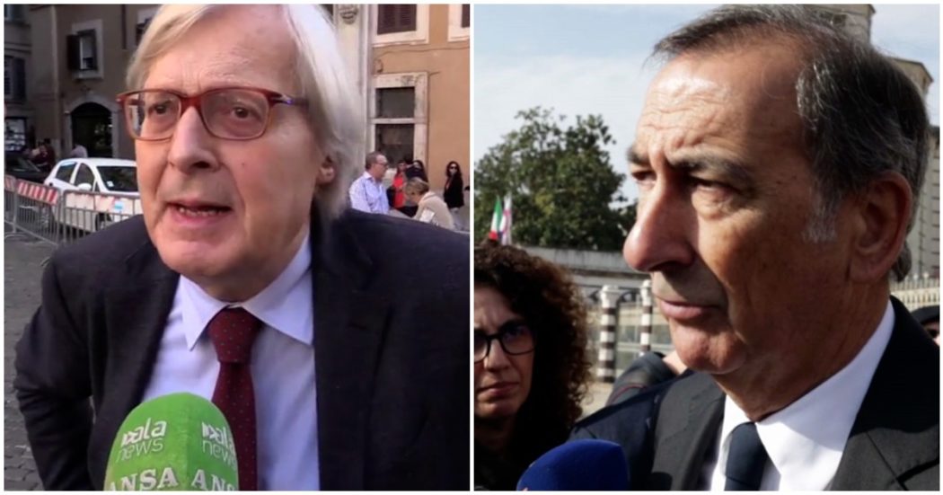 Scontro Sala-Sgarbi sulla Pietà Rondanini. “Finché sarò sindaco rimane dov’è”. “Posizione illegittima, se vuole andare in tribunale ce lo porto”