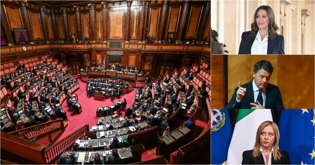 Al Governo 19 senatori tra ministri e sottosegretari: numeri a rischio a Palazzo Madama. “Incontro Renzi-Santanchè”: poi la smentita