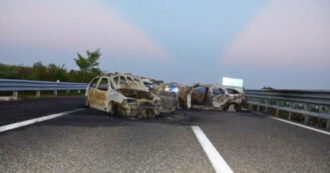 Foggia, rapinavano tir e furgoni portavalori: 17 arresti a Cerignola. Jammer e auto bruciate per mettere a segno i colpi in autostrada – Video
