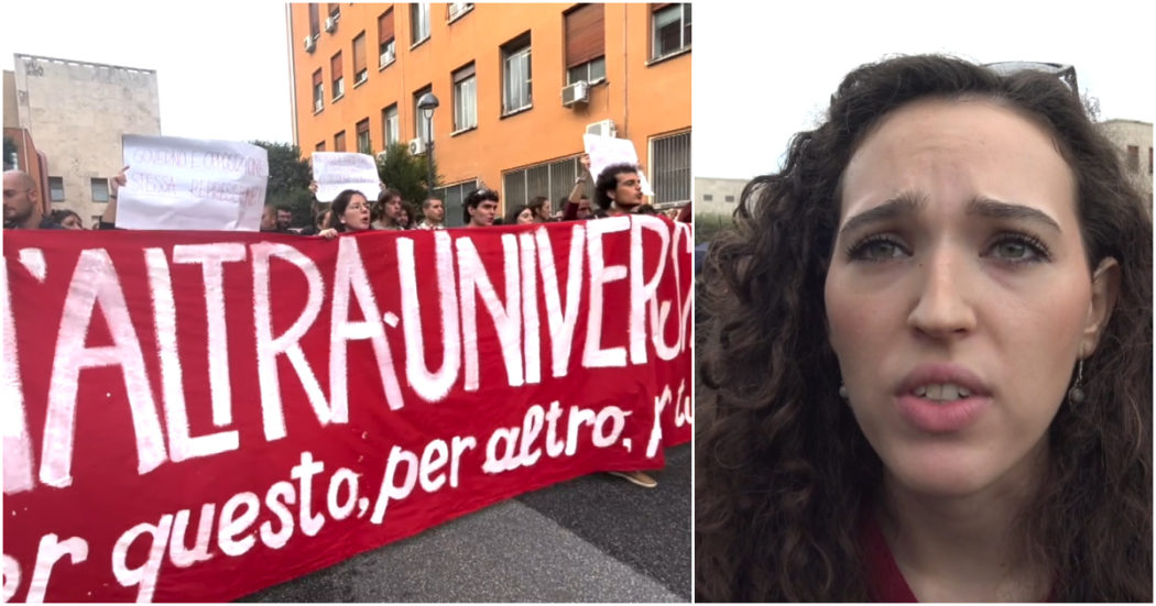 La Sapienza, gli studenti in corteo: “Decreto rave? Modifiche non bastano, va ritirato”. E al governo: “Saremo noi la vera opposizione”
