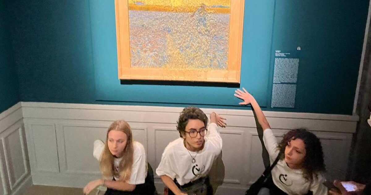Roma, la procura apre un fascicolo per il “blitz” contro il quadro di Van Gogh: le attiviste rischiano da due a cinque anni