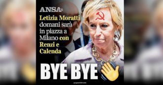 Copertina di Moratti e Cottarelli sfilano con Azione e Iv