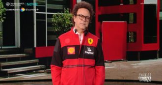 Copertina di Crozza-Binotto commenta il deludente risultato della Ferrari in Messico: “Ci ha detto sfiga, dai”