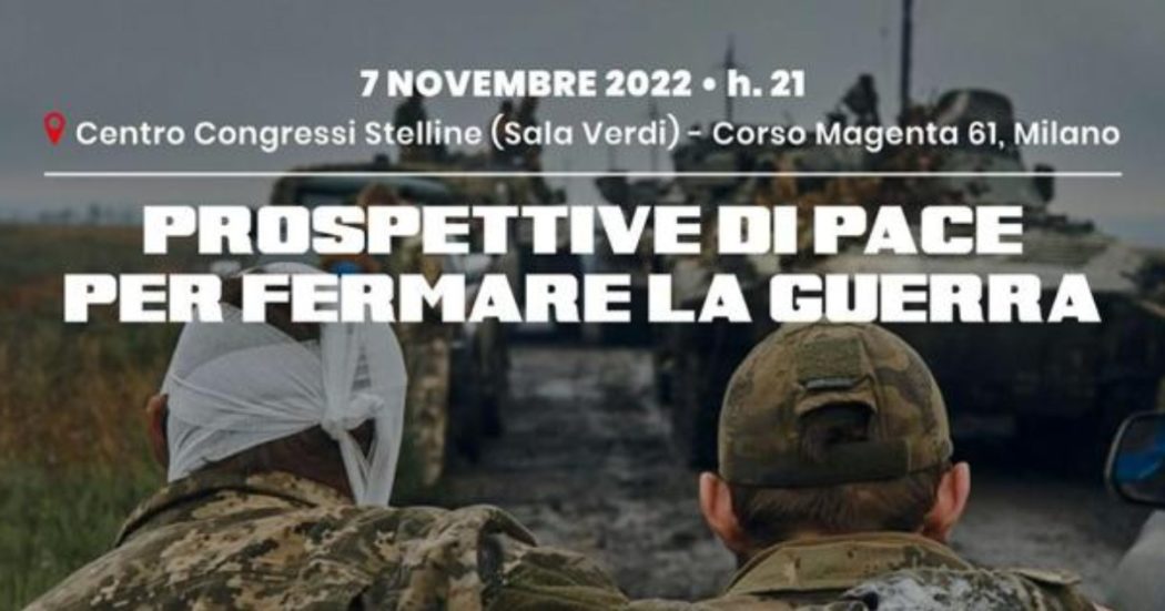“Prospettive di pace per fermare la guerra”, 11 personalità a confronto sul tema della guerra in Ucraina: tra gli ospiti anche il direttore Gomez