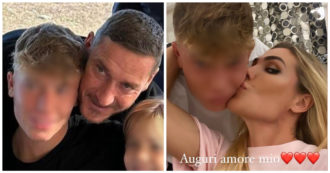 Copertina di Cristian Totti, compleanno al ristorante con papà Francesco, la sua fidanzata Noemi Bocchi e i paparazzi. Ilary Blasi non c’è