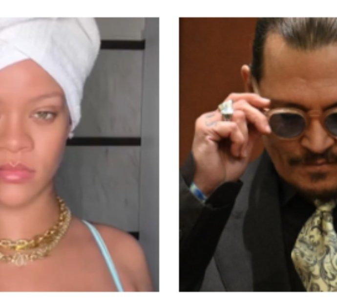 Rihanna invita Johnny Depp alla sfilata del suo brand di lingerie ma sui social la criticano