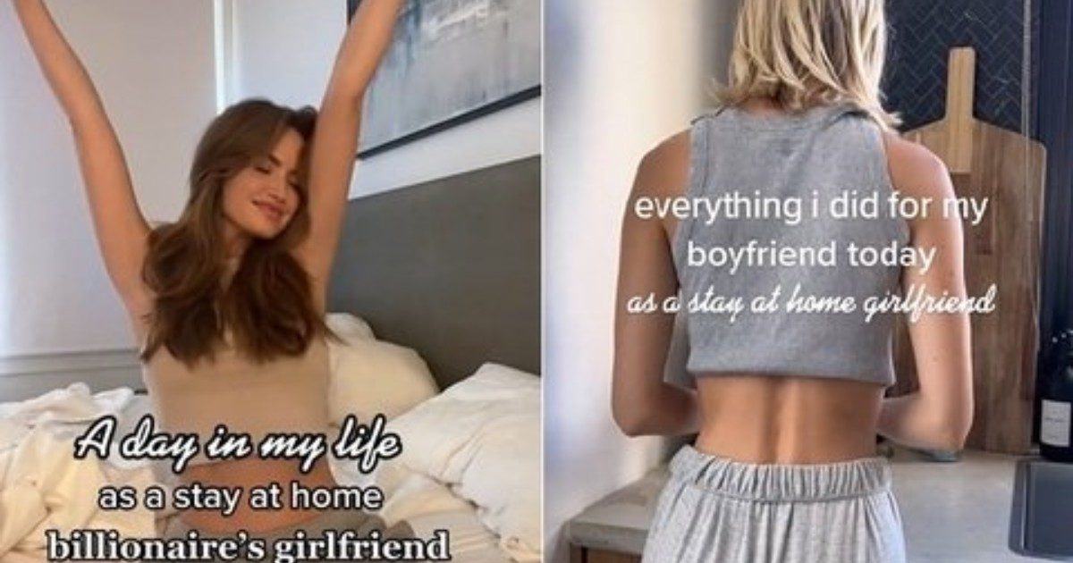 “Stay at Home Girlfriend”, chi sono le ragazze “mantenute” da ricchi fidanzati che spopolano su TikTok: il nuovo trend rilancia la casalinga devota