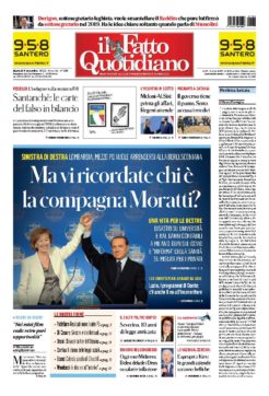 Ma vi ricordate chi è la compagna Moratti?