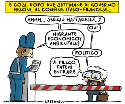 Copertina di La vignetta di Natangelo