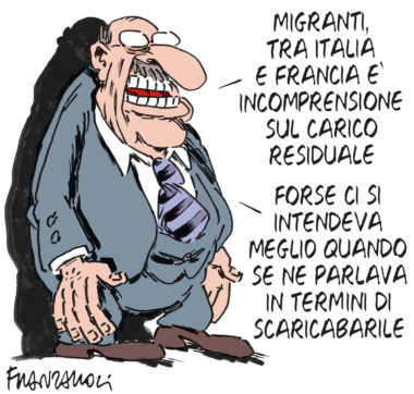 Copertina di La vignetta di Franzaroli