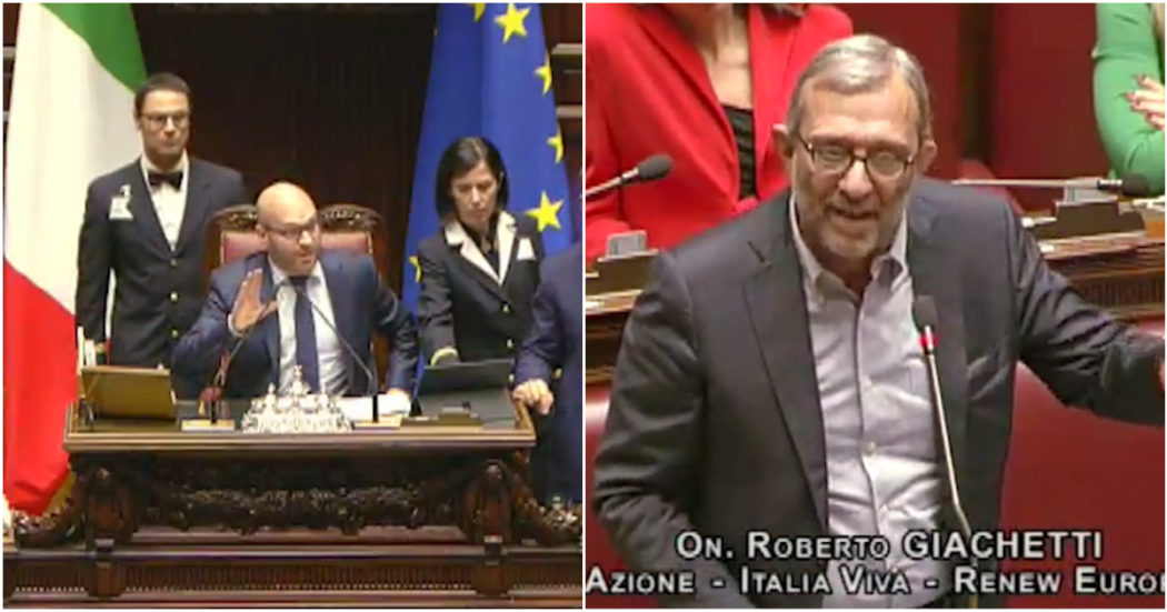 Fontana apre i lavori della Camera con 30 minuti di ritardo, Giachetti lo riprende: “Non so che fuso orario ha…” – Video