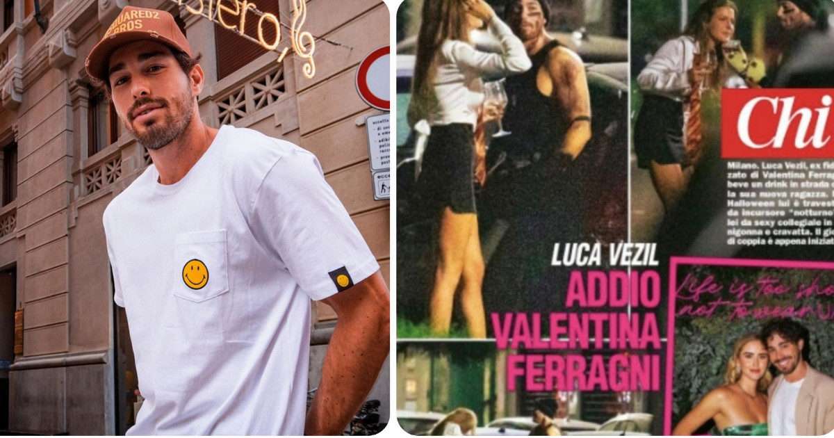 Luca Vezil paparazzato con una ragazza dopo la rottura con Valentina Ferragni: “Le scriveva già prima di lasciarsi”. Lui non ci sta e replica sui social