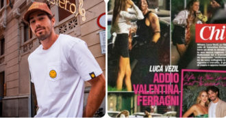 Copertina di Luca Vezil paparazzato con una ragazza dopo la rottura con Valentina Ferragni: “Le scriveva già prima di lasciarsi”. Lui non ci sta e replica sui social