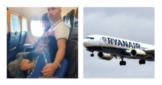 Copertina di Bambino piange tutto il volo da Budapest a Manchester perché una signora si rifiuta di cedergli il posto al finestrino: com’è andata