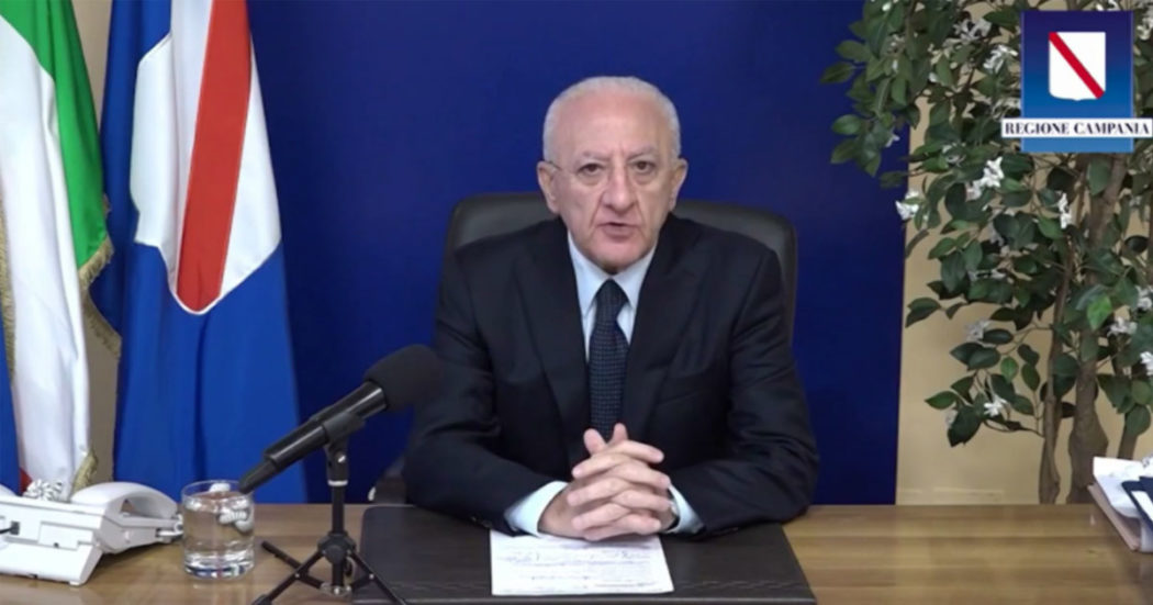 Crisi Italia-Francia, De Luca: “Meloni e Salvini? Comportamento provinciale. La smettano con la retorica insopportabile della patria”