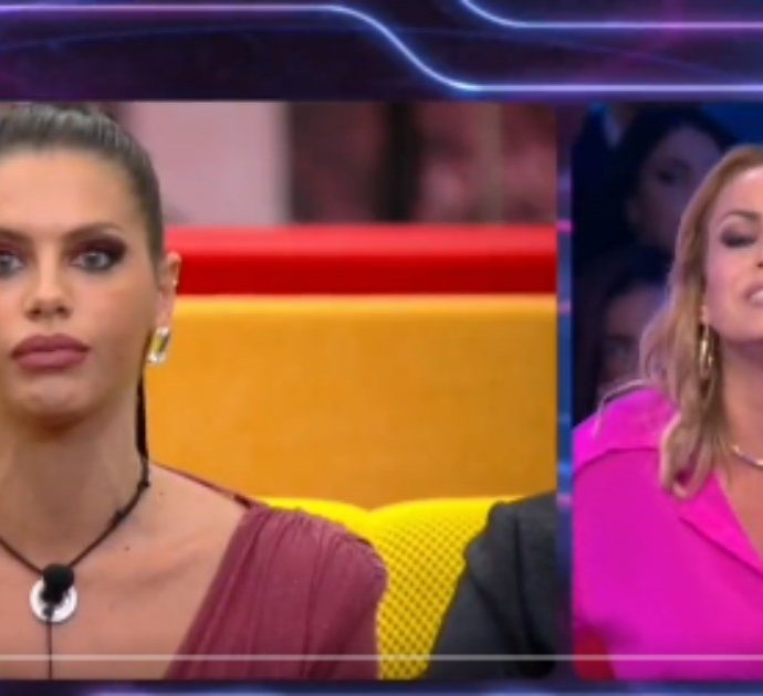 Grande Fratello Vip, Sonia Bruganelli zittisce Antonella Fiordelisi: “Non osare paragonarti a me, non sei al mio livello. Te lo dico anche in inglese”