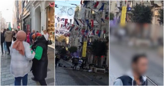 Istanbul, la fiammata e il botto: il video dell’esplosione tra la folla nel quartiere Taksim