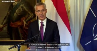 Copertina di Ucraina, Stoltenberg: “I prossimi mesi saranno difficili per il Paese. Non commettiamo l’errore di sottovalutare la Russia”