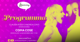 Copertina di Coma Cose: “Abbiamo spento i social per ritrovarci” in diretta con Ilaria Mauri e Andrea Conti
