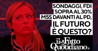 Copertina di Sondaggi, Fratelli d’Italia oltre il 30%, M5S davanti al Pd. Il futuro è questo? Segui la diretta con Peter Gomez