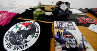 Copertina di Sciolta cellula neo-nazi: “Contatti con Azov,  ipotesi attentati”. Perquisita libreria di Freda