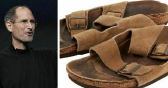 Copertina di Le vecchie Birkenstock usate da Steve Jobs vendute all’asta per quasi 220mila dollari: è il prezzo mai pagato per dei sandali