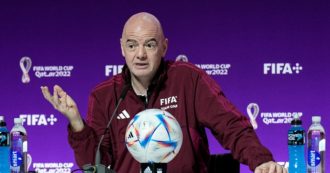 Copertina di Mondiali, Infantino difende il Qatar: “So cosa significa essere discriminato, bullizzato per i capelli rossi”. E il portavoce Fifa fa coming out