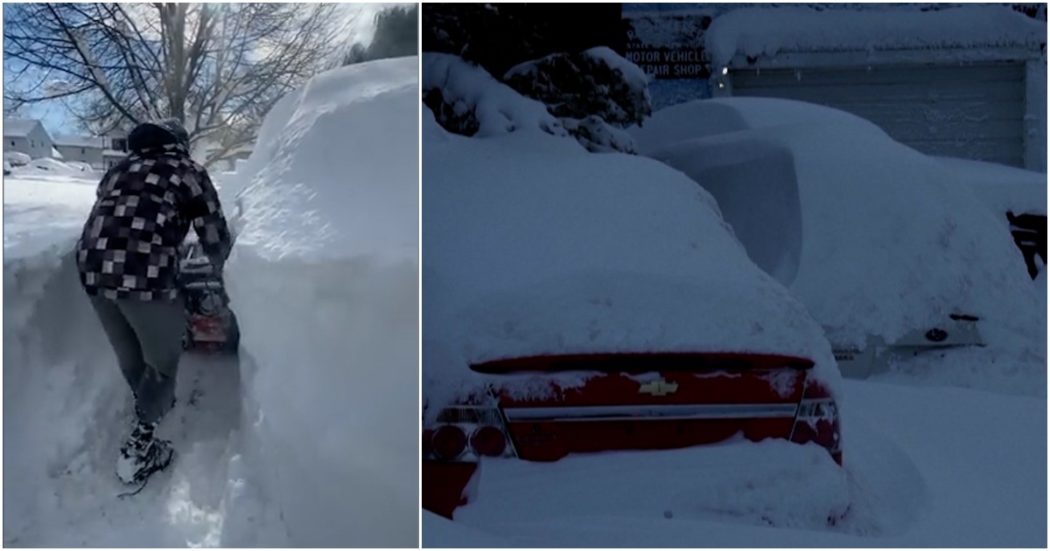 Tempesta di neve sullo Stato di New York, raggiunti quasi 2 metri. Buffalo fra le zone più colpite