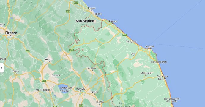 Le Marche tremano ancora, scossa di magnitudo 4.3 davanti alla costa di Pesaro