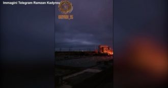 Ukraine, Zaporizhzhia nuclear power plant bombing: video released by Kadyrov