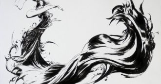 Copertina di Conversazioni a Corte. Yoshitaka Amano e l’arte di Final Fantasy – intervista