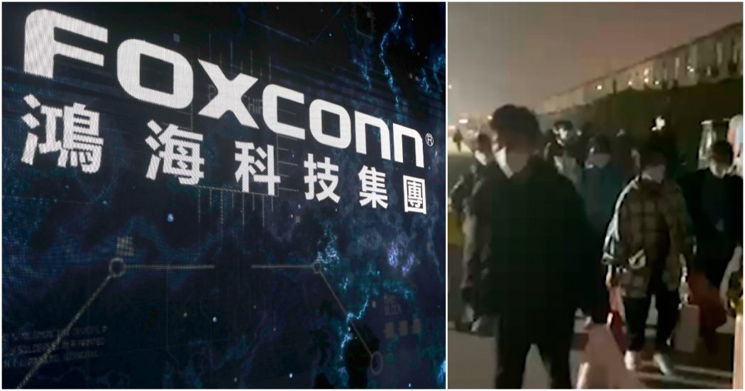 Cina, maxi-protesta nella fabbrica iPhone di FoxConn per stipendi e misure anti-Covid