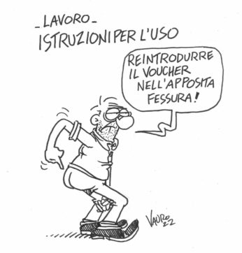 Copertina di La vignetta di Vauro