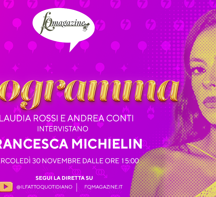Francesca Michielin, la rivelazione di X Factor 2022 in diretta mercoledì 30 novembre alle 15 con Claudia Rossi e Andrea Conti