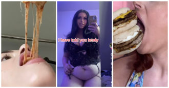 Copertina di Strafogarsi di cibo sui social: cos’è il ‘feederismo’? L’esperto: “Eccitazione, sofferenza, coercizione. Ecco cosa c’è da sapere dal punto di vista della salute mentale”